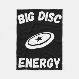 Funny Disc Golf Shirt Ultimate Disc Team  Fleece Blanket
