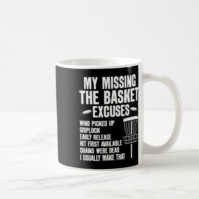Funny Disc Golf Tree Magnet _1  Coffee Mug (Right)