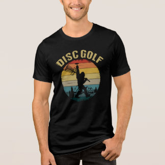 Funny Disc Golf  –  Vintage Bigfoot Tri-Blend Shirt