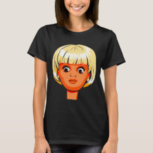 Funny Disgusting Doll Face Meme Premium Tri-blend  T-Shirt
