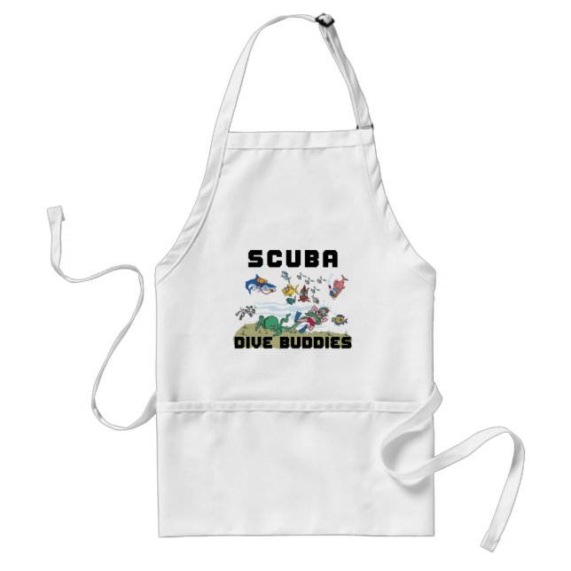 Funny Dive Buddy SCUBA Dive Buddy Standard Apron (Front)