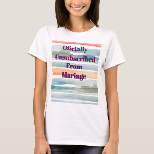 Funny Divorce Freedom Cheers to New Beginnings T-Shirt