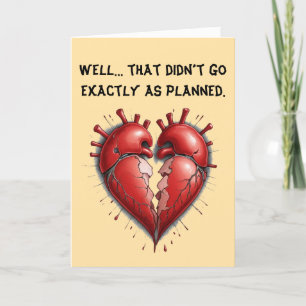 funny Divorce Humour for a Fresh Start Thank You Card