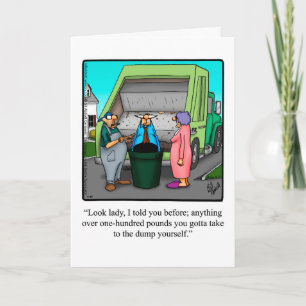 Funny Divorce Humour Greeting Card