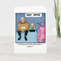 Funny Divorce Humour Greeting Card For Her