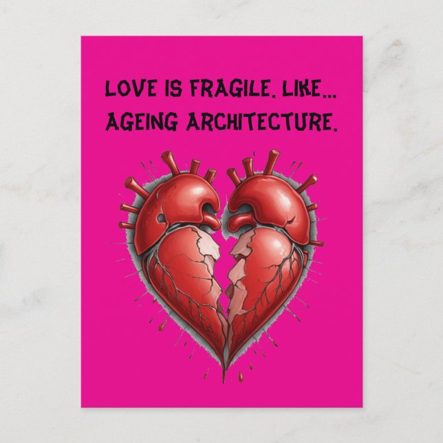 funny Divorce Humour  Postcard (Front)