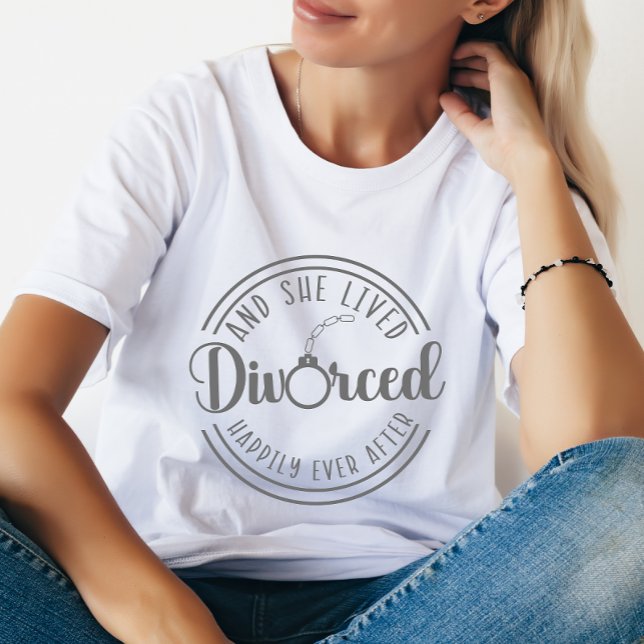 Funny Divorce Party T-shirt For Her (Creator Uploaded)