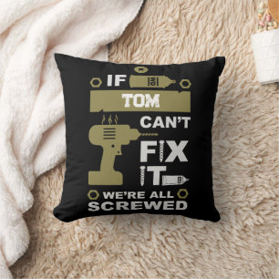 Funny DIY Fix It Repair Cushion