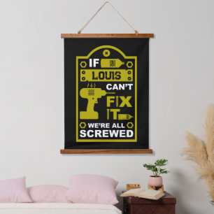 Funny DIY Fix It Repair Hanging Tapestry