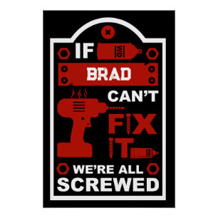 Funny DIY Fix It Repair Poster
