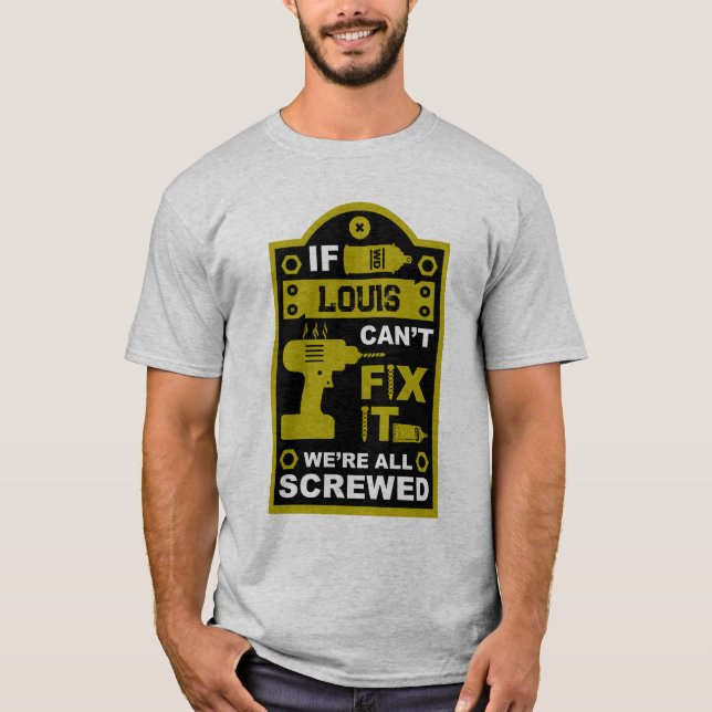 Funny DIY Fix It Repair T-Shirt (Front)