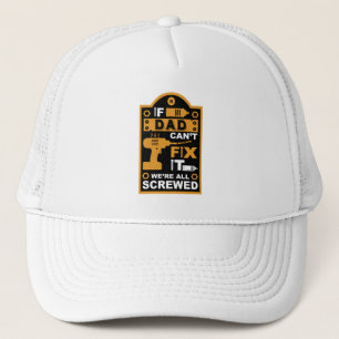 Funny DIY Fix It Repair Trucker Hat