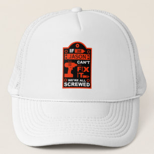 Funny DIY Fix It Repair Trucker Hat