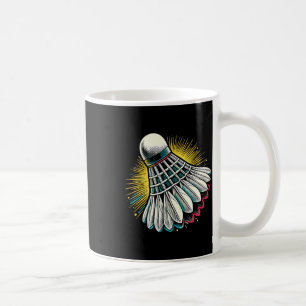 Funny Dminton Player Love Shuttle Design 22 Coffee Mug