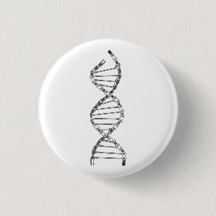 Funny DNA Cycling Bicycle Chain Mountain Bike Love 3 Cm Round Badge