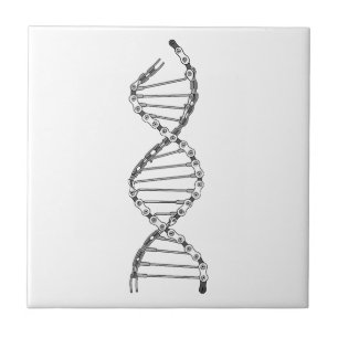 Funny DNA Cycling Bicycle Chain Mountain Bike Love Ceramic Tile
