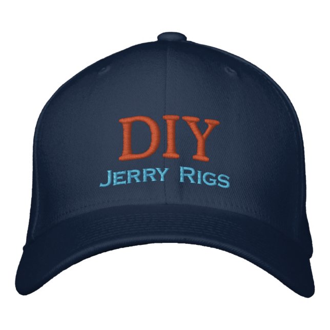 Funny Do-It-Yourself Embroidered Hat (Front)