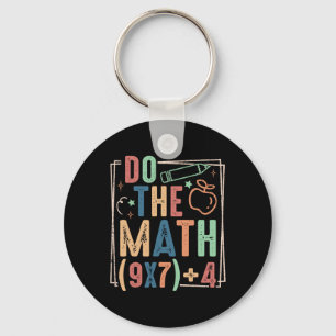 Funny Do The Math 67 Meme Six Seven Boy Girl Teach Key Ring