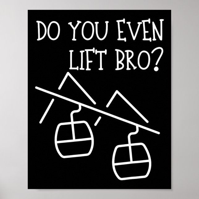 Funny Do You Even Lift  Poster (Front)