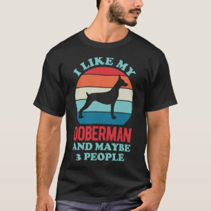 Funny Doberman  207 T-Shirt