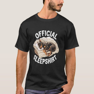 Funny Doberman Pinscher Official Sleepshirt Pajama T-Shirt