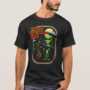 Funny Dobermann Alien You're Chosen One UFO Men Wo T-Shirt