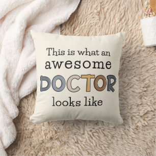 Funny Doctor Gifts   Awesome Doctor Cushion