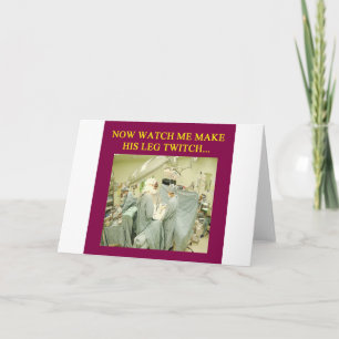 funny doctor humour card