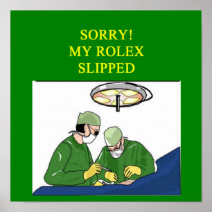 funny doctor humour poster