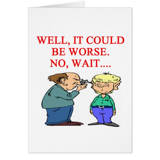 funny doctor joke card