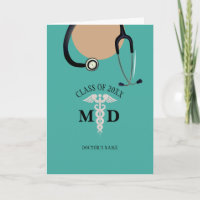Funny Doctors Graduate Coat Stethoscope Name