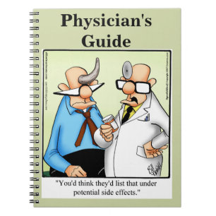 Funny Doctor's Humour Notebook
