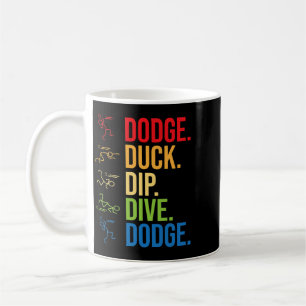Funny Dodgeball Player Ball Game Dodgeballer Coffee Mug