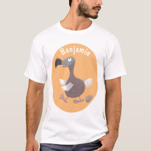 Funny dodo bird cartoon illustration T-Shirt