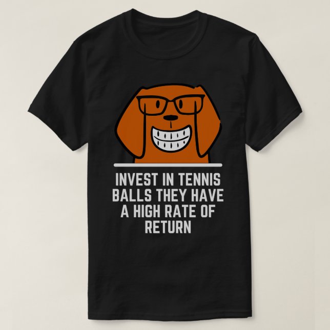 Funny Dog Accountant Financial Advisor Finance Tea T-Shirt (Design Front)