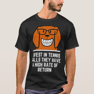 Funny Dog Accountant Financial Advisor Finance Tea T-Shirt