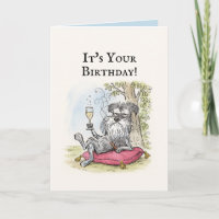 Funny Dog Birthday Card
