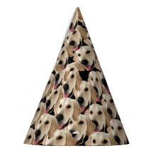 Funny Dog Birthday Party Custom Face Photo / Head