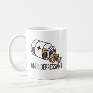 Funny Dog Bless Zen Chihuahua Dog Dad Mum Yoga Coffee Mug