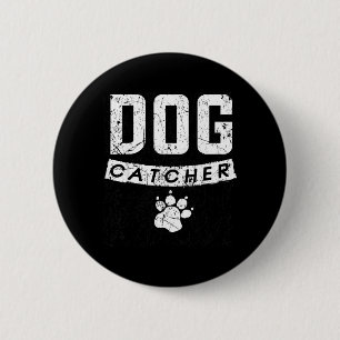 Funny Dog Catcher Costume Halloween Dog Catcher 6 Cm Round Badge