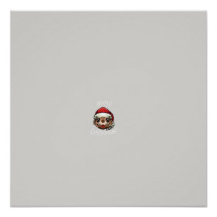 Funny Dog Christmas Pyjamas Gift for Dog Lovers Wo Poster