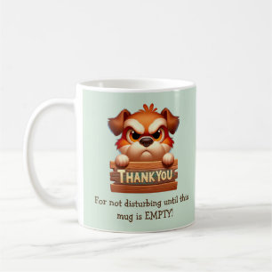 Funny Dog Coffee Break Mug - Customisable