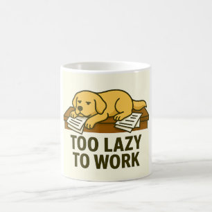 Funny dog coffee mug