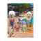 Funny Dog Customisable Pool Party Postcard