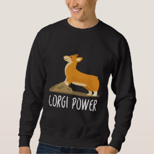 Funny Dog Cute Corgi Amp Sweatshirt