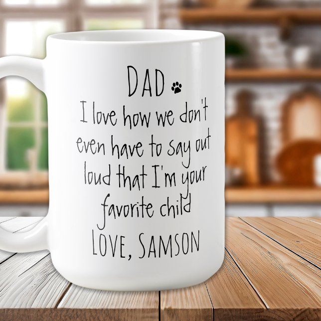 Funny Dog Dad Coffee Mug (Creator Uploaded)