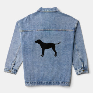 Funny dog denim jacket