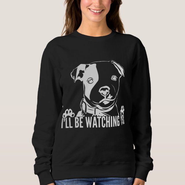 funny dog design sweatshirt (Front)