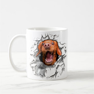 Funny dog face coffee mug