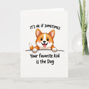 Funny Dog Fathers Day Card